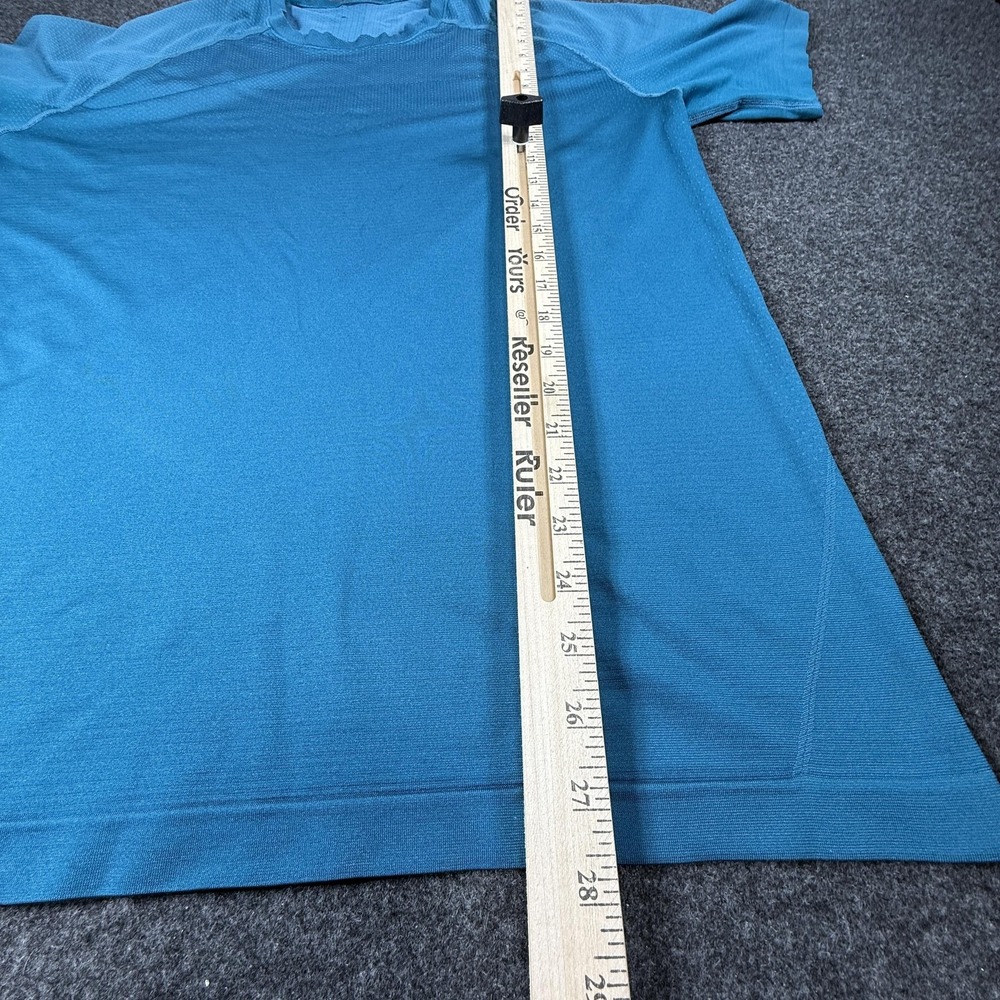 Lululemon Metal Vent Tech Relaxed Fit Teal Blue XL Athletic Streetwear Hiking - Picture 4 of 10